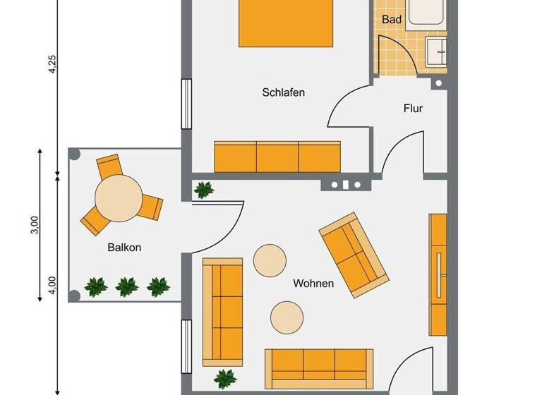 Wohnung zum Kauf 189.000 € 2 Zimmer 52 m² 1. Geschoss Wilhelmsruh Berlin 13158