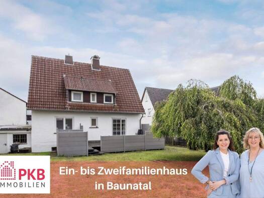 Einfamilienhaus zum Kauf 230.000 € 6 Zimmer 115,6 m² 577 m² Grundstück frei ab sofort Großenritte Baunatal 34225