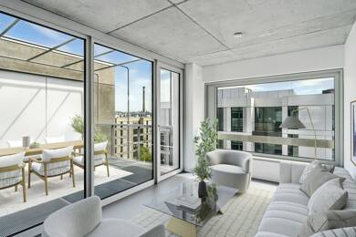 Wohnung zur Miete - Erstbezug 1.590 € 2 Zimmer 69 m² 5. Geschoss frei ab sofort George-Stephenson-Straße 14 Moabit Berlin 10557