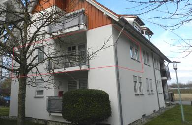 Wohnung zum Kauf 238.000 € 2 Zimmer 62 m² 1. Geschoss Oberteuringen Oberteuringen 88094