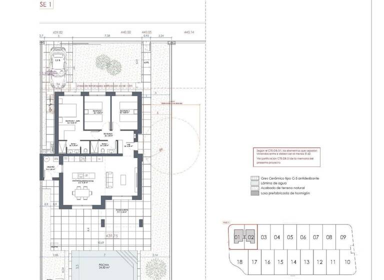 Doppelhaushälfte zum Kauf provisionsfrei 315.000 € 3 Zimmer 127 m² 371 m² Grundstück La Romana