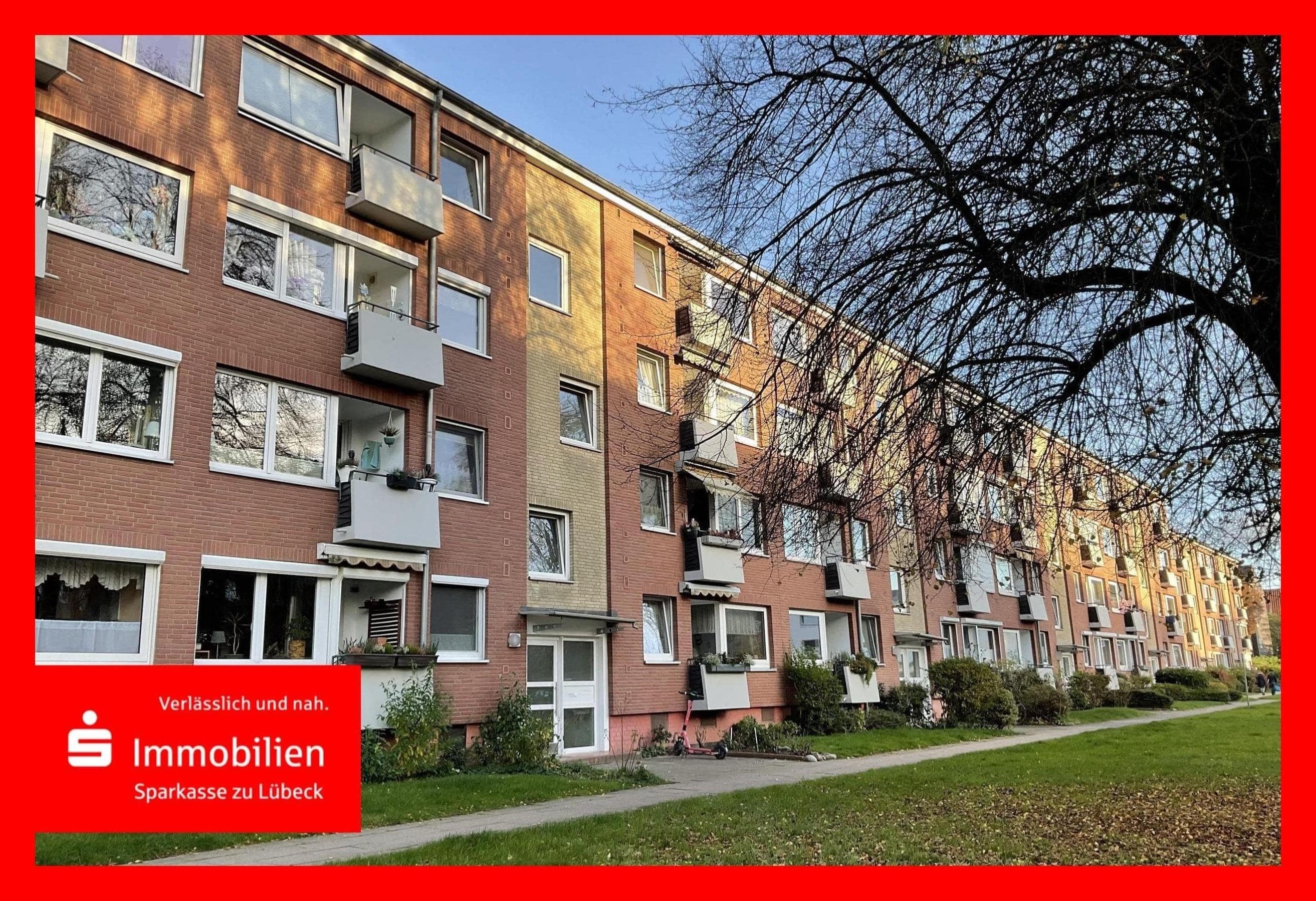 Wohnung zum Kauf 139.000 € 3 Zimmer 64 m²<br/>Wohnfläche 3.<br/>Geschoss Holstentor - Nord Lübeck 23556