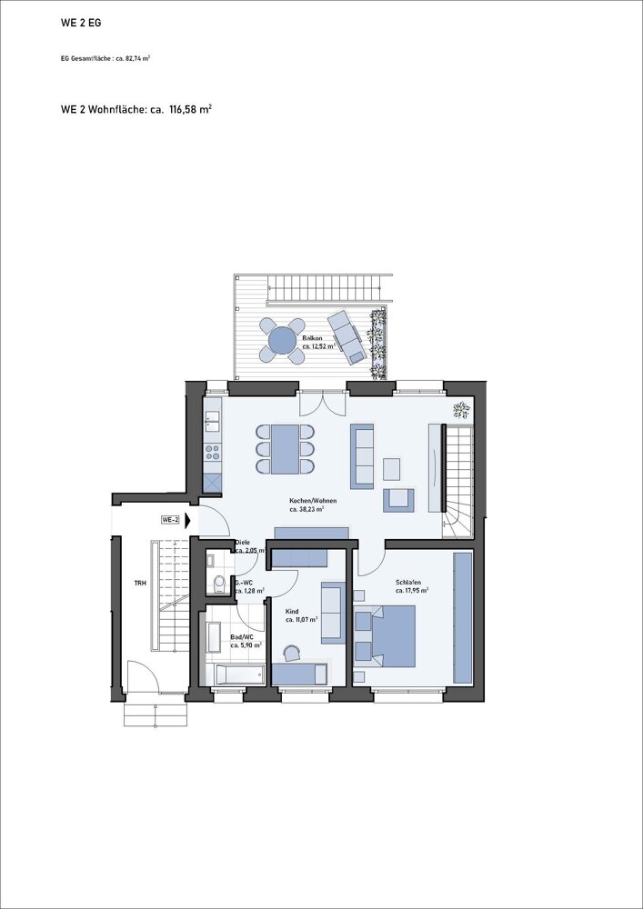 Wohnung zum Kauf 585.000 € 4 Zimmer 116,6 m²<br/>Wohnfläche EG<br/>Geschoss 01.03.2025<br/>Verfügbarkeit Hörn Aachen 52074