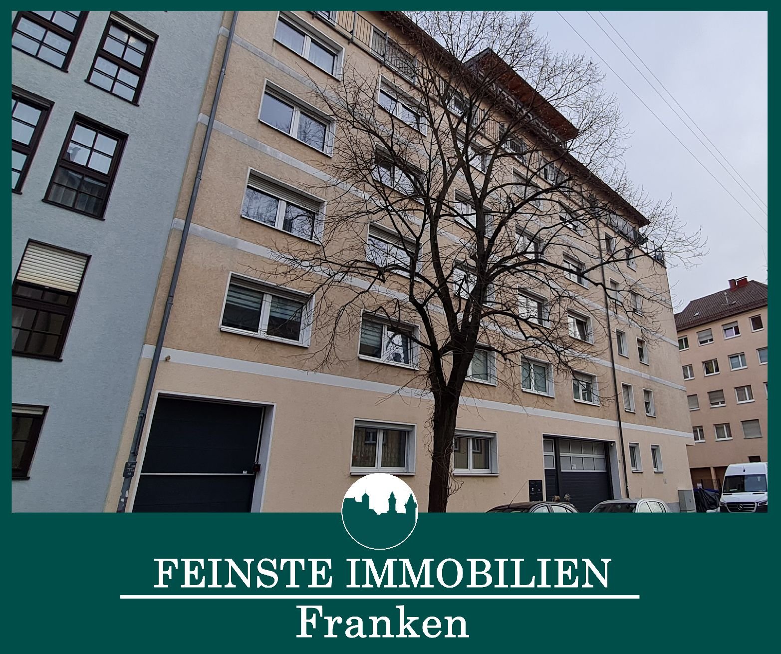 Wohnung zum Kauf 179.000 € 2 Zimmer 60,8 m²<br/>Wohnfläche 4.<br/>Geschoss Spechtstr. 1 Gugelstraße Nürnberg 90459