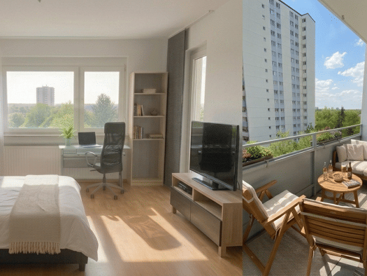 WG-Zimmer zur Miete 410 € 28 m² Geschoss 5/16 frei ab 01.09.2026 Gerhart-Hauptmann-Straße 15 Bruck Erlangen 91058