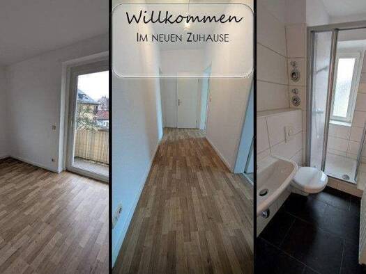 Wohnung zur Miete 260 € 2 Zimmer 46,1 m² 1. Geschoss frei ab sofort Bachstraße 1 Ostvorstadt Plauen 08527