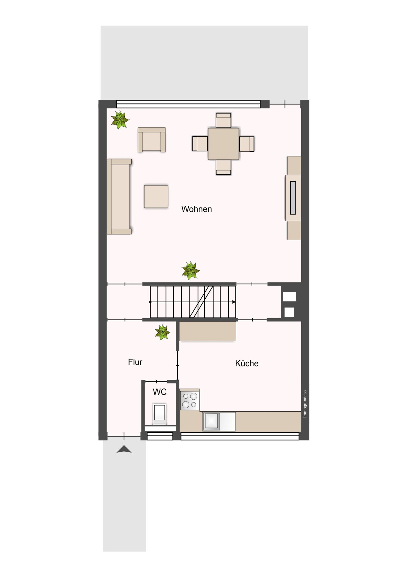 Reihenmittelhaus zum Kauf 545.000 € 5 Zimmer 102 m²<br/>Wohnfläche 246 m²<br/>Grundstück Sindelfingen 1 Sindelfingen 71067