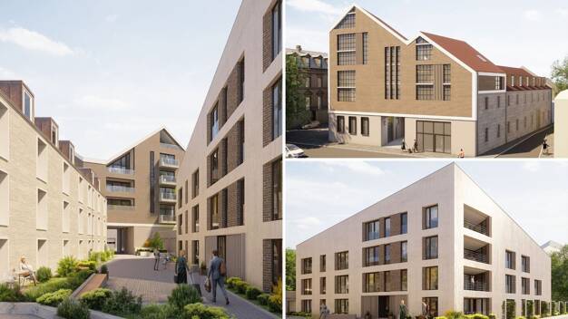Studio zum Kauf - Erstbezug provisionsfrei 345.587 € 1 Zimmer 36,6 m² 2. Geschoss Fahrstraße 13 Markgrafenstadt Erlangen 91054