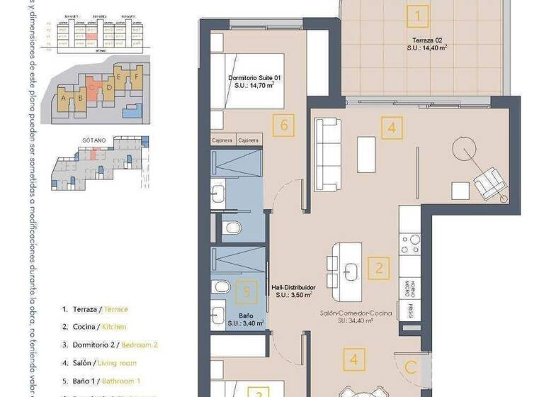 Wohnung zum Kauf - Erstbezug provisionsfrei 319.900 € 4 Zimmer 101 m² Los Alcazares
