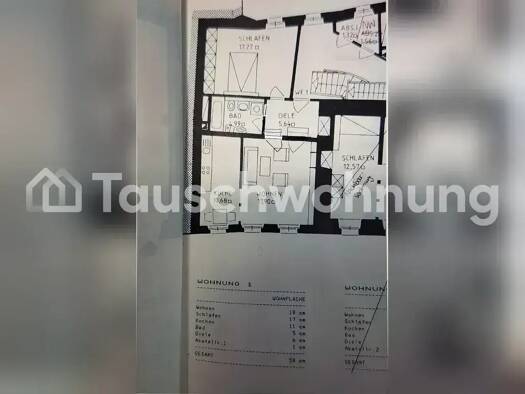 Wohnung zur Miete Tauschwohnung 580 € 2 Zimmer 57 m² 1. Geschoss Innenstadt Regensburg 93047