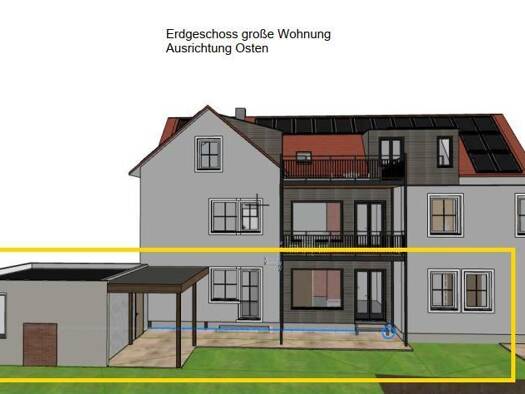Wohnung zur Miete 1.750 € 4 Zimmer 130 m² Geschoss EG/3 frei ab 01.02.2027 Mindelheim Mindelheim 87719