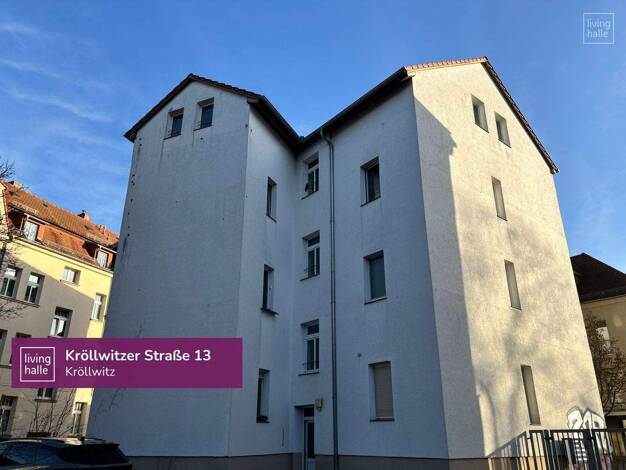Wohnung zur Miete 679 € 3 Zimmer 70 m² frei ab 01.05.2026 Kröllwitzer Straße 13 Kröllwitz Halle 06120