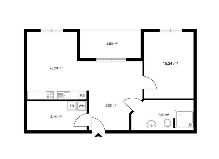 Wohnung zur Miete - Erstbezug 840 € 2 Zimmer 70,1 m² EG frei ab sofort Bienenbüttel 29553