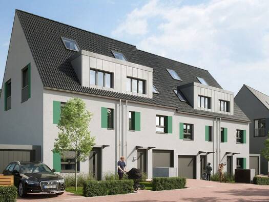 Reihenmittelhaus zum Kauf - Neubau provisionsfrei 529.900 € 5 Zimmer 126 m² 284 m² Grundstück frei ab 01.12.2026 Schlehenweg 55 Innenstadt Wülfrath 42489