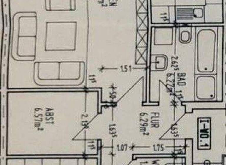 Wohnung zur Miete 800 € 3 Zimmer 90 m² EG Krumme Straße 13 Stadthagen 31655