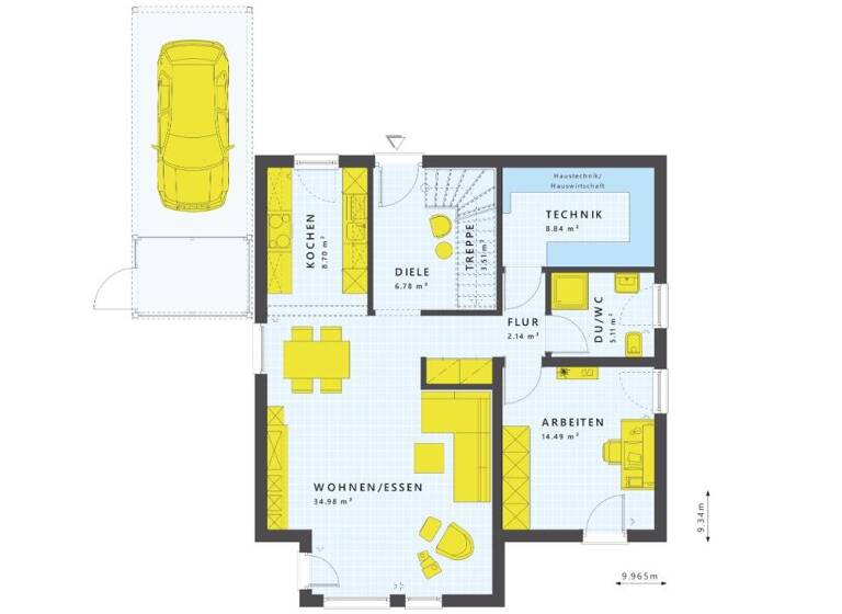 Einfamilienhaus zum Kauf 650.000 € 5 Zimmer 151 m² 1.200 m² Grundstück Grund Vogt 88267