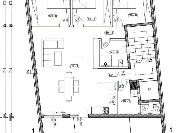 Wohnung zum Kauf 400.000 € 4 Zimmer 117,6 m² 4. Geschoss Crnomerec 0