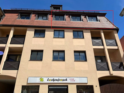 Wohnung zur Miete 820 € 2 Zimmer 52 m² Geschoss 3/4 frei ab sofort Nürnberger Str.  6 Schwabach 91126