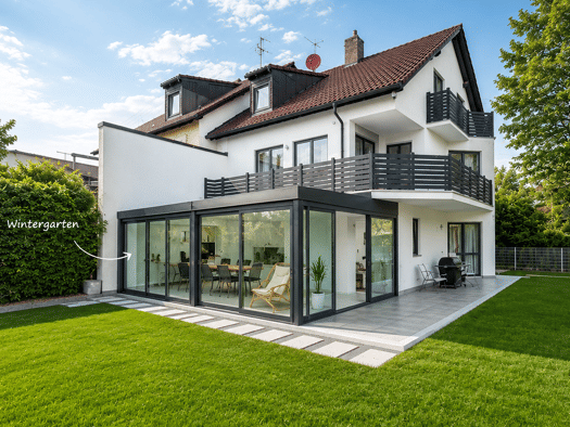 Doppelhaushälfte zum Kauf 897.500 € 7 Zimmer 209 m² 585 m² Grundstück frei ab 01.11.2026 Wollbach Zusmarshausen 86441