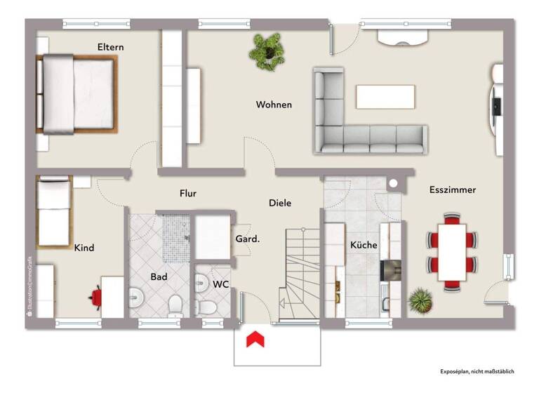 Einfamilienhaus zum Kauf 289.000 € 3,5 Zimmer 160 m² 665 m² Grundstück Fredenbeck 21717