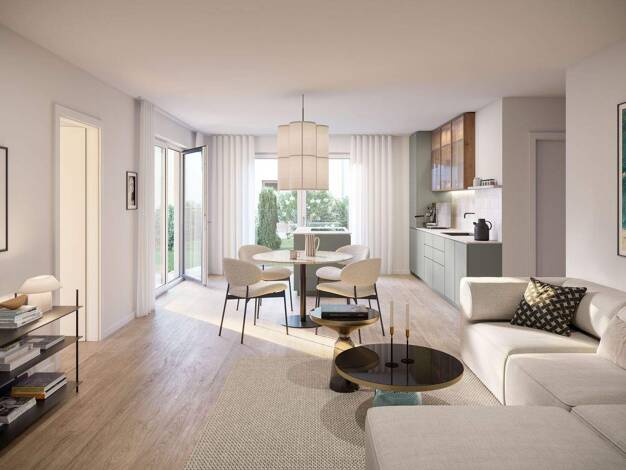 Wohnung zum Kauf - Erstbezug provisionsfrei 960.000 € 3 Zimmer 76,7 m² 1. Geschoss Thalk.Obersendl.-Forsten-Fürstenr.-Solln München 81477