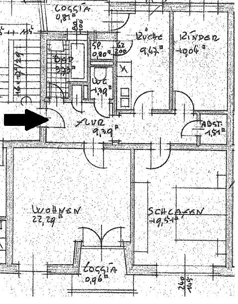 Wohnung zur Miete 675 € 3 Zimmer 78 m²<br/>Wohnfläche 3.<br/>Geschoss Thüringer Straße 2a Innenstadt Coburg 96450