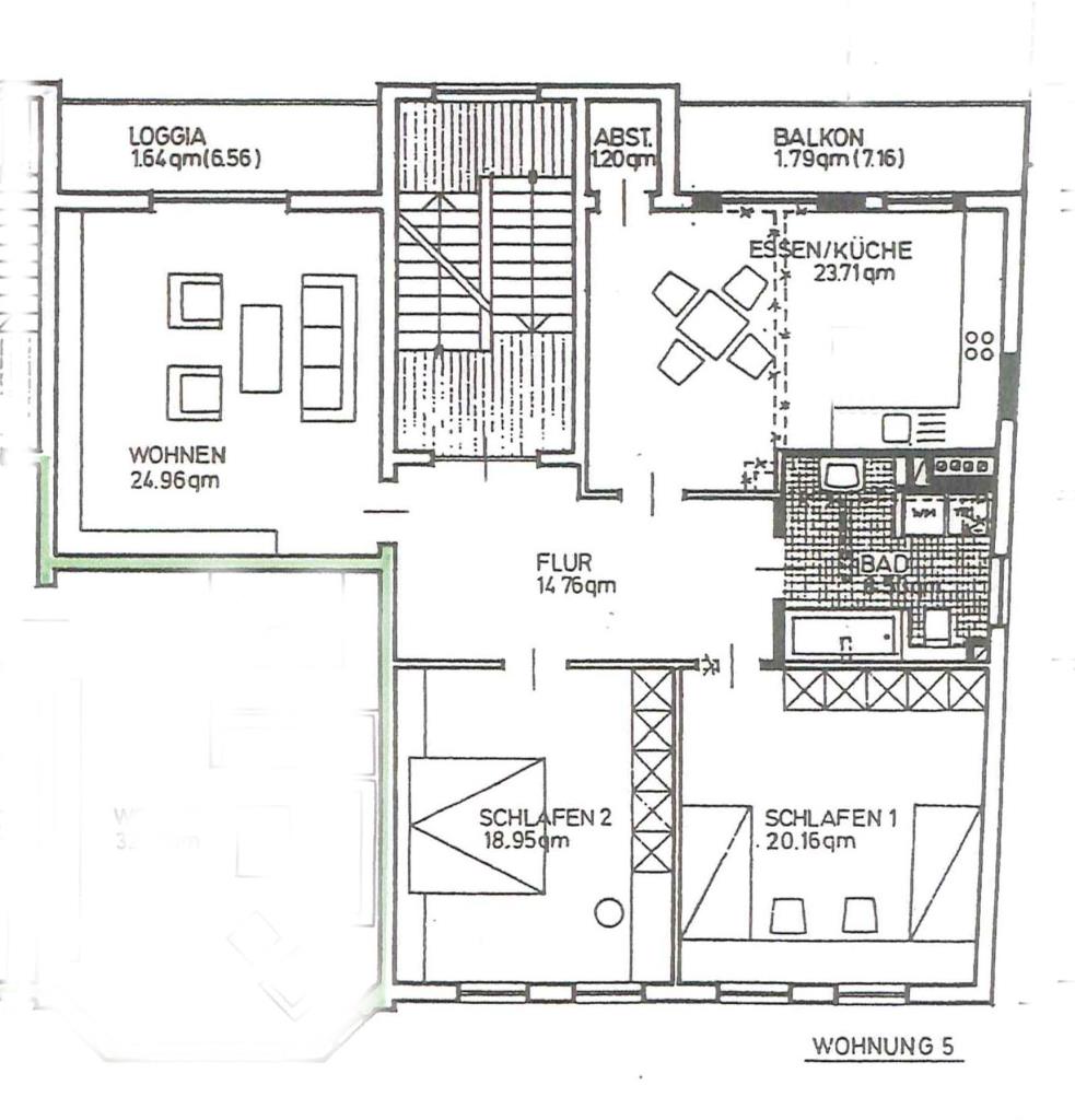 Wohnung zur Miete 820 € 3 Zimmer 115 m²<br/>Wohnfläche Vegesack Bremen 28757