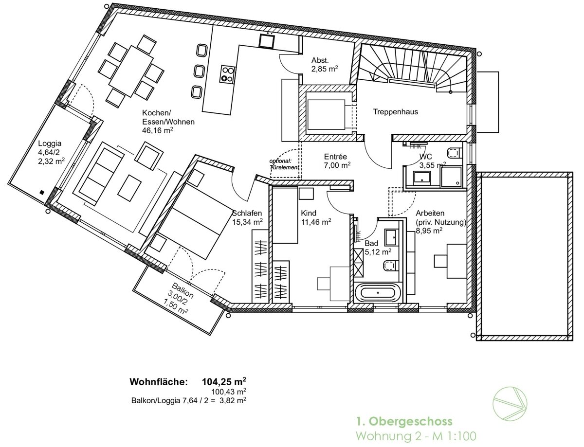 Wohnung zum Kauf 1.063.000 € 4 Zimmer 103 m²<br/>Wohnfläche Pasing München / Pasing 81241