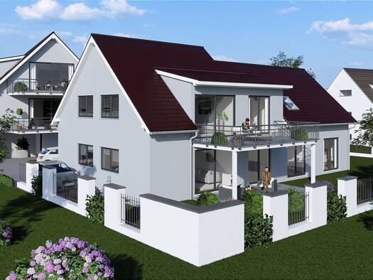 Wohnung zum Kauf - Erstbezug provisionsfrei 677.500 € 4 Zimmer 118,5 m² 1. Geschoss Rottenburg am Neckar 72108