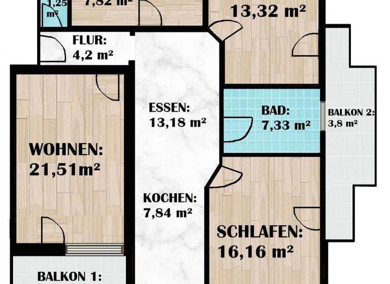 Wohnung zum Kauf provisionsfrei 380.000 € 4 Zimmer 100 m² 3. Geschoss Badstraße 10 Freinsheim 67251