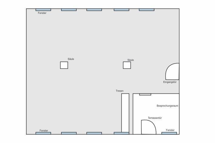 Bürofläche zur Miete 299 € 180 m²<br/>Bürofläche Ruhrallee - West Dortmund 44139