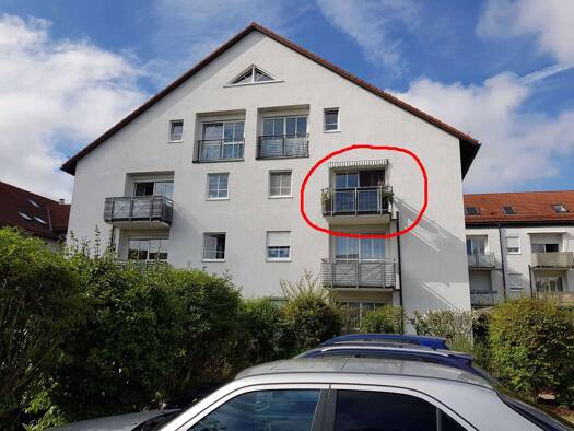 Wohnung zur Miete 670 € 2 Zimmer 57 m² Geschoss 2/3 frei ab sofort Schultheißstraße 41 Friedrichshofen Ingolstadt 85049