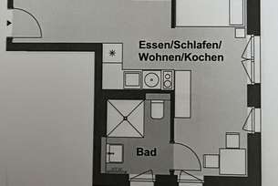 Studio zur Miete 695 € 1 Zimmer 30 m²<br/>Wohnfläche 2.<br/>Geschoss ab sofort<br/>Verfügbarkeit Ostendstraße Mögeldorf Nürnberg 90482