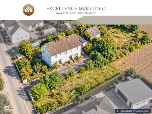 Mehrfamilienhaus zum Kauf 249.000 € 12 Zimmer 215 m² 2.109 m² Grundstück Schneckenhofen Bibertal 89346