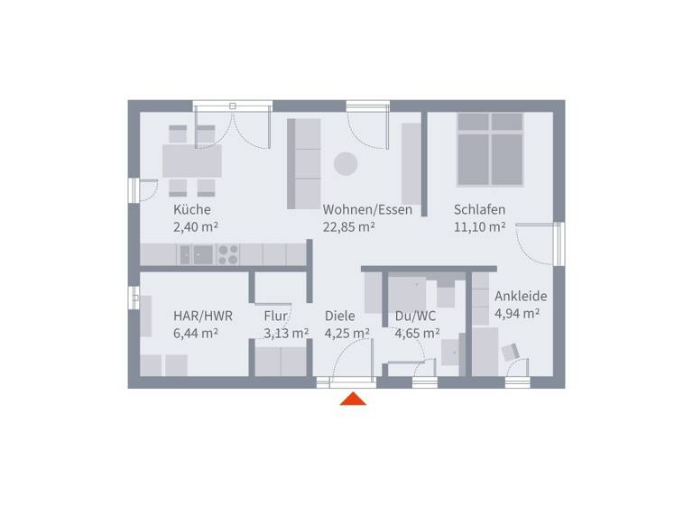 Bungalow zum Kauf 353.900 € 1 Zimmer 59,8 m²<br/>Wohnfläche 688 m²<br/>Grundstück Groß Stieten Groß Stieten 23972