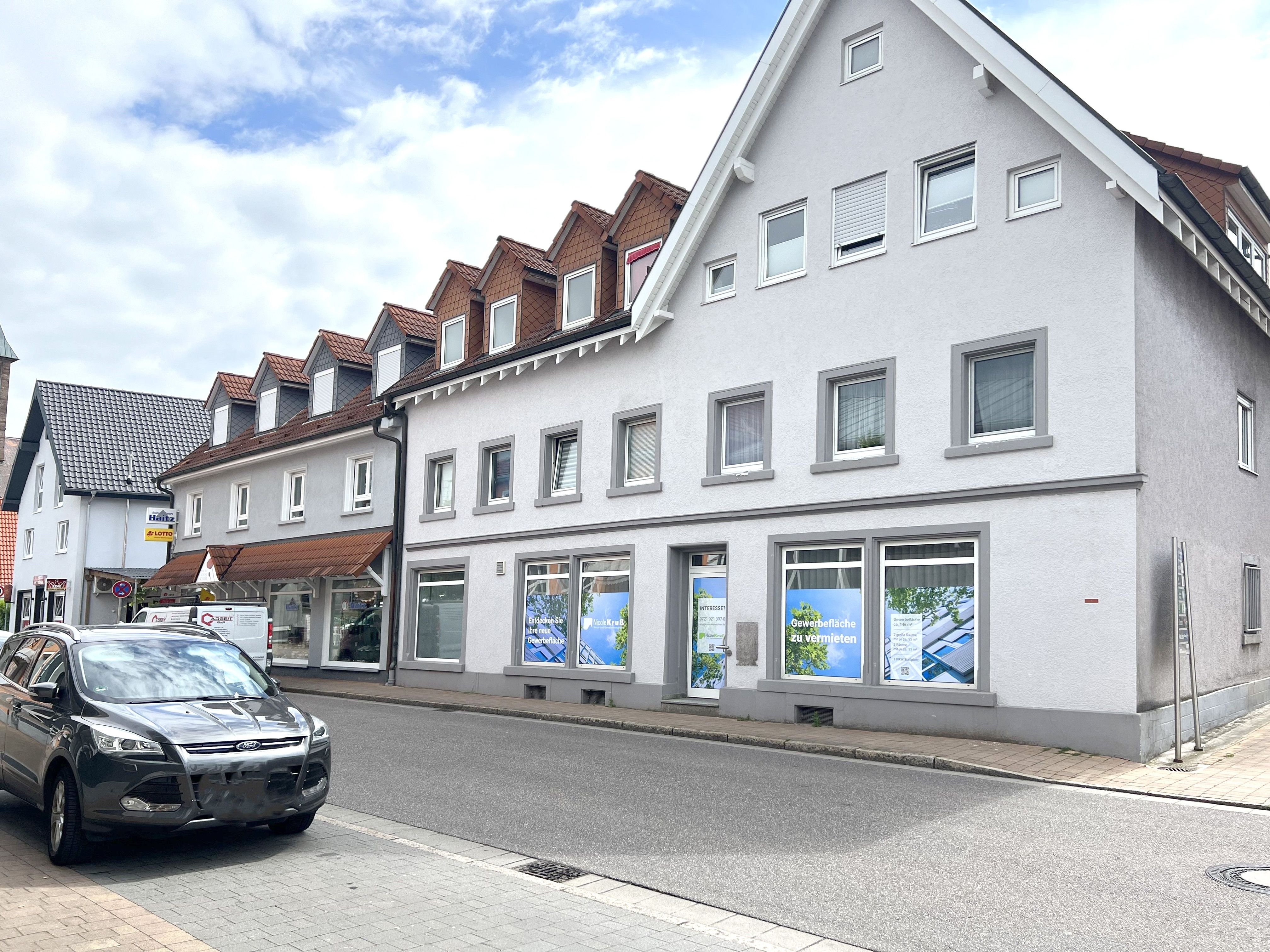 Ladenfläche zur Miete 1.168 € 146 m²<br/>Verkaufsfläche bis 73 m²<br/>Teilbarkeit Durmersheim Durmersheim 76448