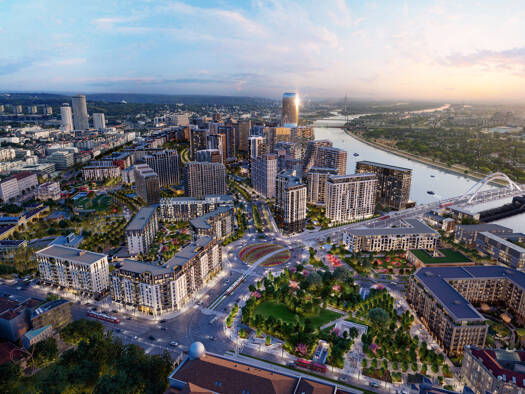 Wohnung zum Kauf provisionsfrei 244.888 € 2 Zimmer 48,2 m² Belgrad Watefront 11000