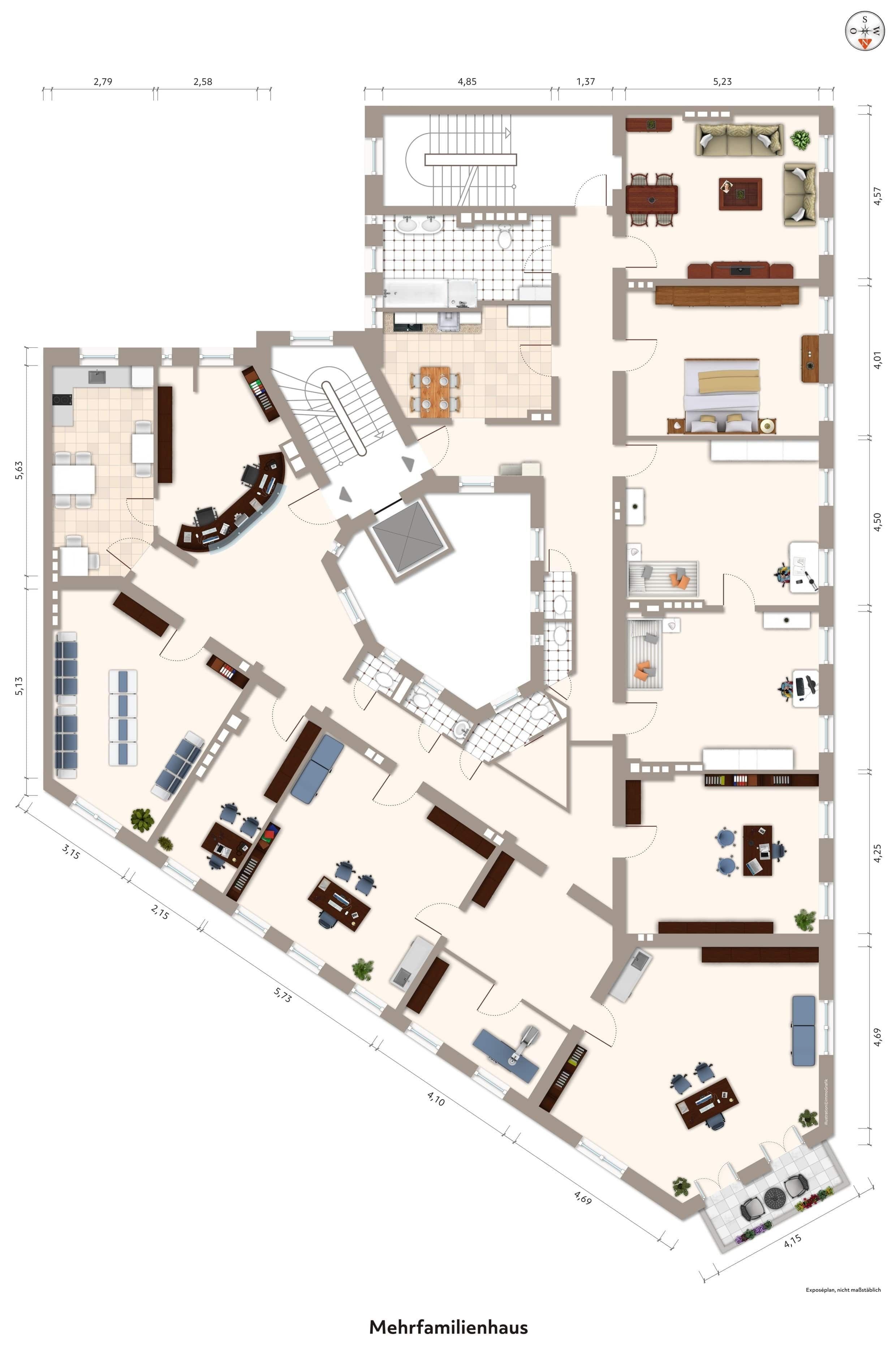 Wohn- und Geschäftshaus zum Kauf als Kapitalanlage geeignet 6.700.000 € 2.132,2 m²<br/>Fläche 766 m²<br/>Grundstück Neukölln Berlin 12043