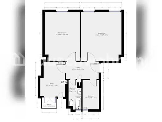 Wohnung zur Miete Tauschwohnung 600 € 2,5 Zimmer 64 m² 3. Geschoss Tempelhof Berlin 12101
