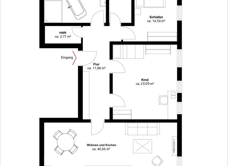 Wohnung zum Kauf 495.000 € 3 Zimmer 115 m²<br/>Wohnfläche Nördliche Mühlenvorstadt Greifswald 17489