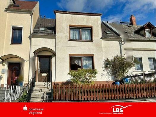 Reihenmittelhaus zum Kauf 98.000 € 4 Zimmer 69 m² 262 m² Grundstück Oelsnitz 08606