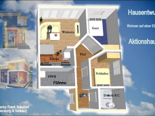 Einfamilienhaus zum Kauf 4 Zimmer 85 m² 1 m² Grundstück frei ab sofort Syrau Rosenbach/Vogtland 08548