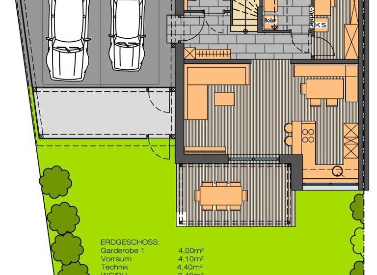 Doppelhaushälfte zum Kauf - Erstbezug 497.400 € 4 Zimmer 101 m² 274 m² Grundstück Lind Villach 9500