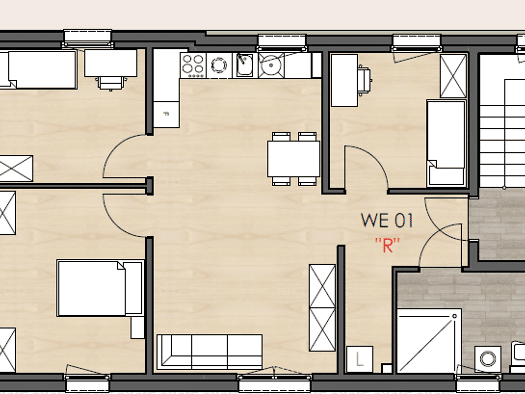 Wohnung zur Miete - Erstbezug 543 € 4 Zimmer 84,8 m² frei ab 01.11.2026 Pfeddersheim Worms 67551