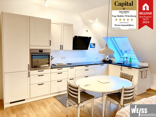 Wohnung zur Miete 800 € 2 Zimmer 72 m² Dachgeschoss Sommerhausen 97286