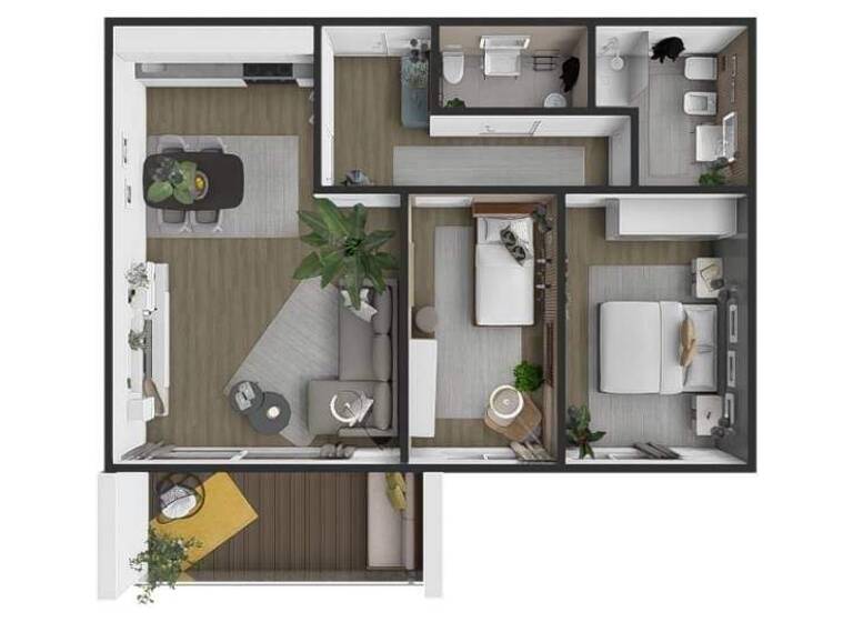 Wohnung zum Kauf 545.000 € 3 Zimmer 88 m² 2. Geschoss Eppan an der Weinstraße 39057