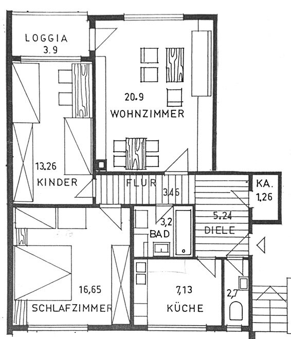 Wohnung zum Kauf 435.000 € 3 Zimmer 76 m²<br/>Wohnfläche 2.<br/>Geschoss ab sofort<br/>Verfügbarkeit Unterhaching 82008