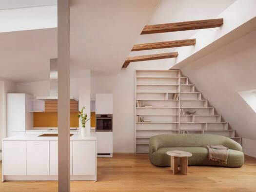 Terrassenwohnung zum Kauf 785.000 € 2,5 Zimmer 92 m² Geschoss 5/5 frei ab sofort Katzbachstraße 27 Kreuzberg Berlin 10965