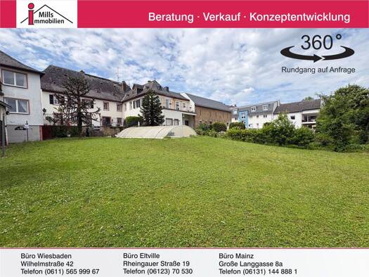 Grundstück zum Kauf 467.000 € 1.460 m² Grundstück Hattenheim Eltville am Rhein 65347