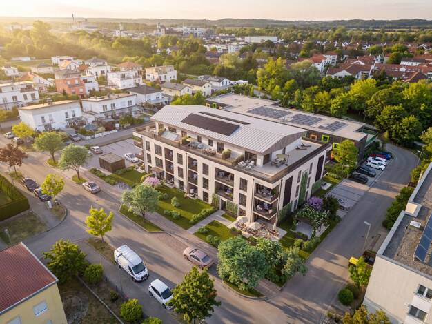 Wohnung zum Kauf provisionsfrei 246.322 € 1 Zimmer 40,3 m² 3. Geschoss Gersthofen Gersthofen 86368